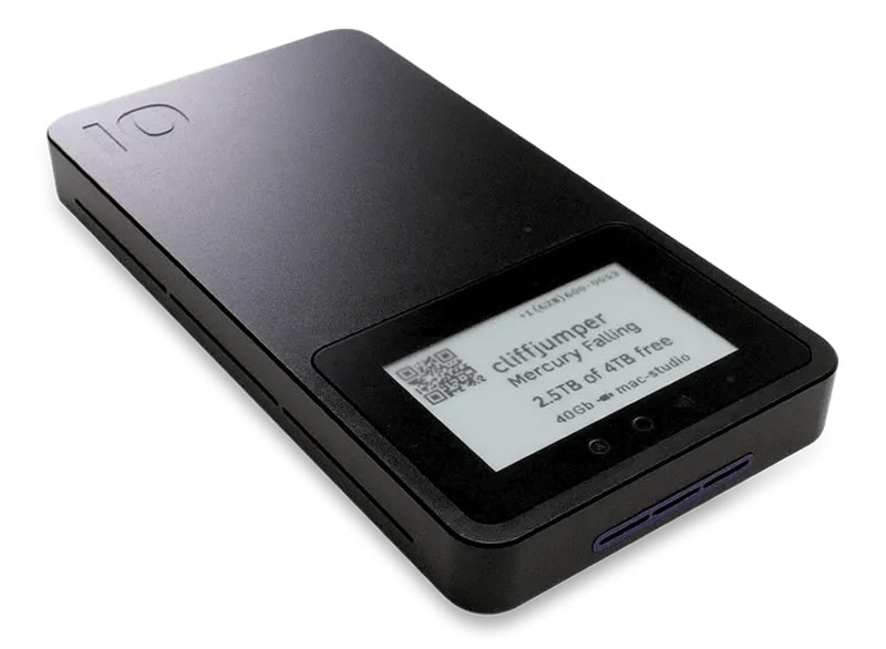 Представлен портативный SSD Iodyne Pro Mini с ультразвуковым кулером, экраном E Ink и ценой от $1495