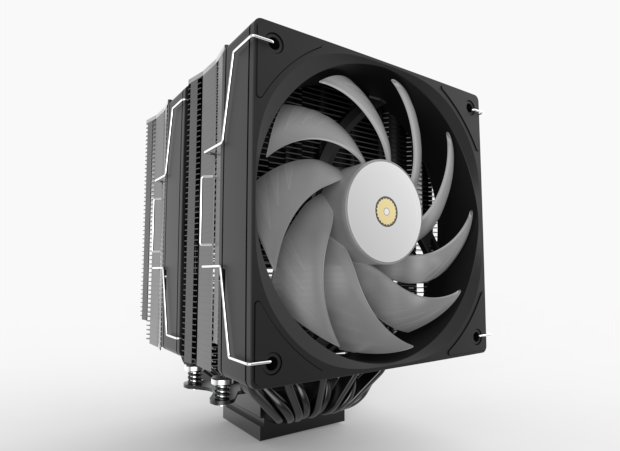 Cryorig выпустила кулер Monster XX с десятью тепловыми трубками для процессоров с TDP до 300 Вт