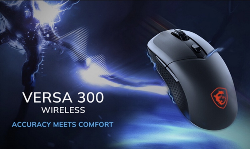 MSI представила геймерские беспроводные мыши Versa 300 Wireless и Elite Wireless &mdash; до 26 000 DPI и до 80 часов автономности